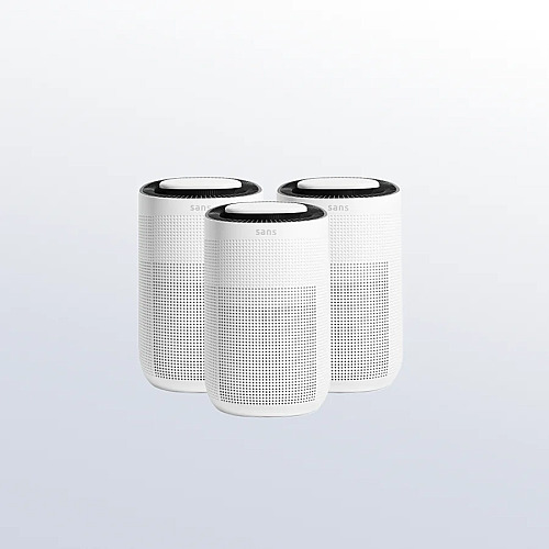 Bundle: Three Sans Air Purifier Minis White