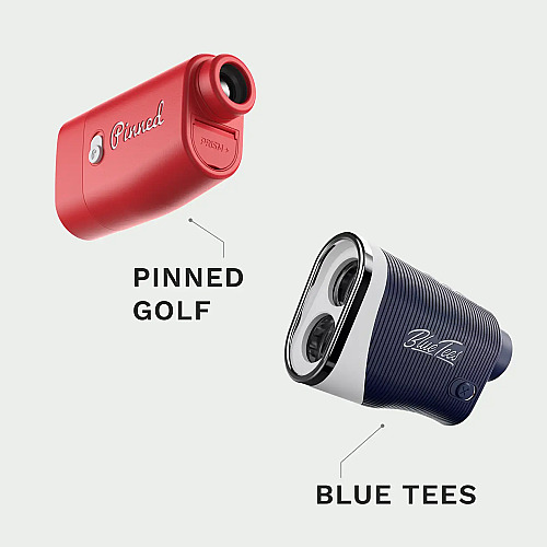 Pinned Golf Prism+ Rangefinder VS BlueTees Series 4 Ultra Rangefinder
