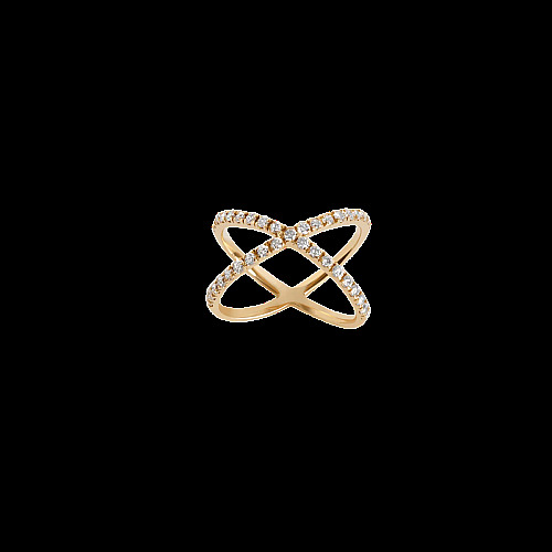 Diamond X Ring