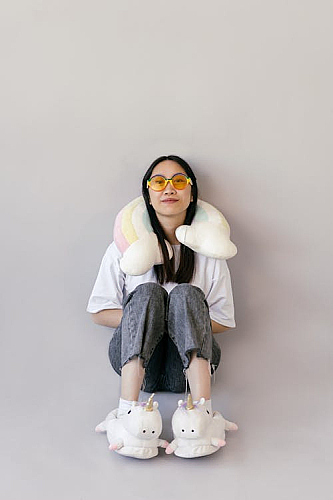 I Tested the $15 Amazon Travel Pillow Everyone’s Talking About