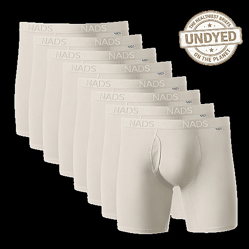 Organic Cotton Boxer Brief &mdash; 8 Pack