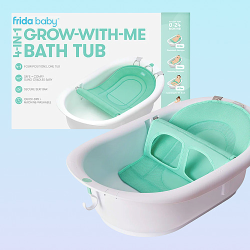 4-in-1 Grow-With-Me Bath Tub
