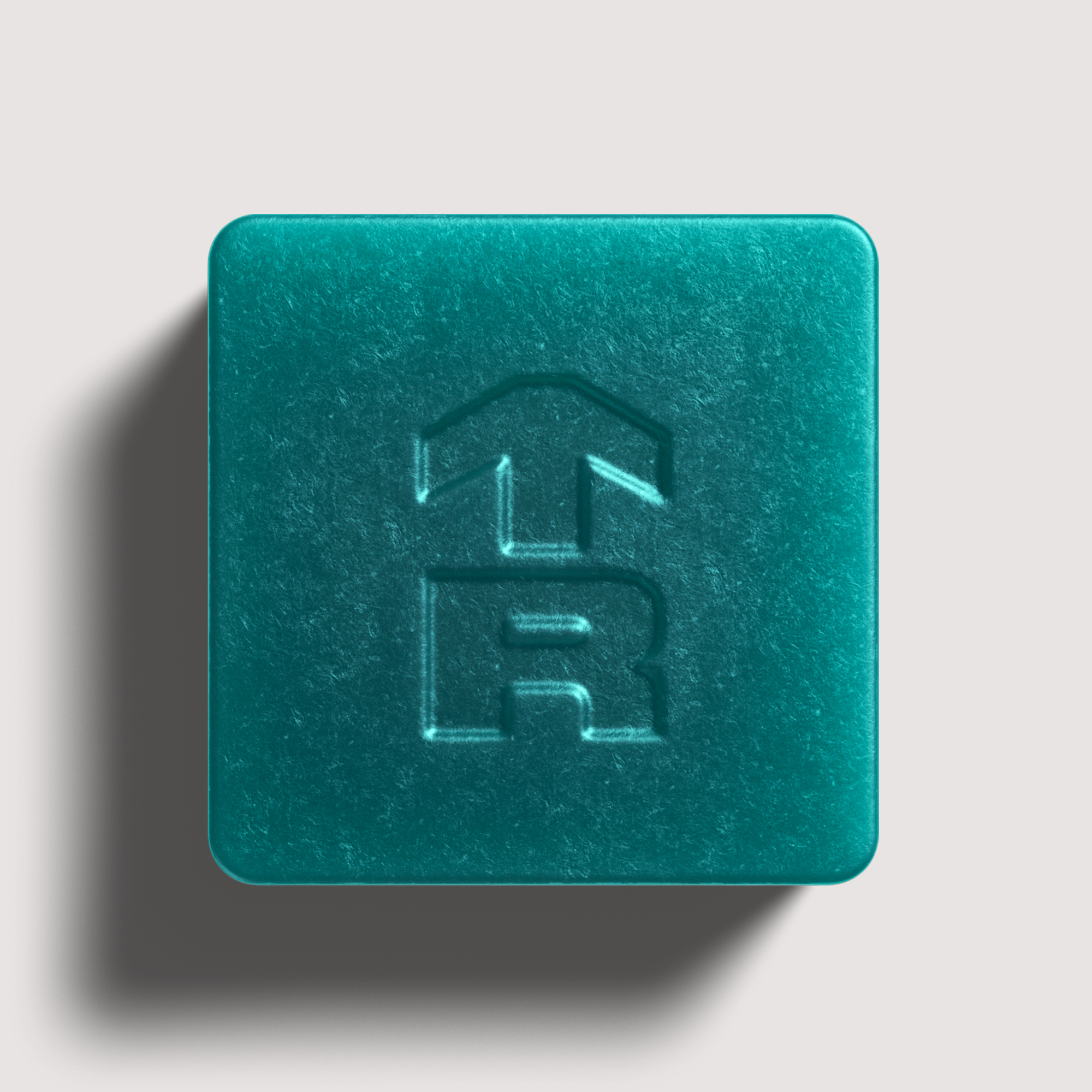 A green Rugiet Ready® square troche