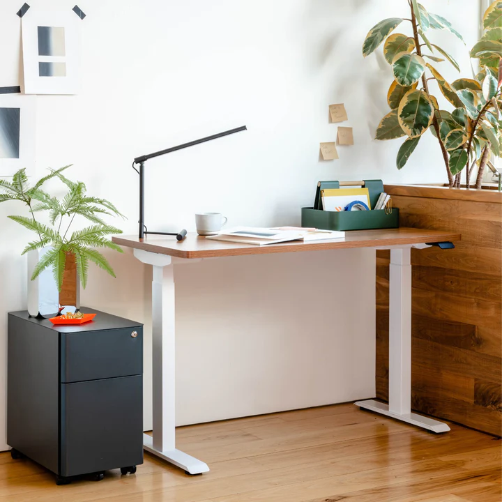 Duo Standing Desk in a home office