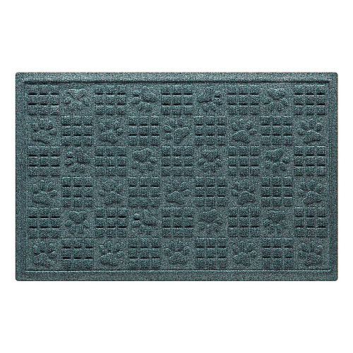 Dog Paw Squares Doormat