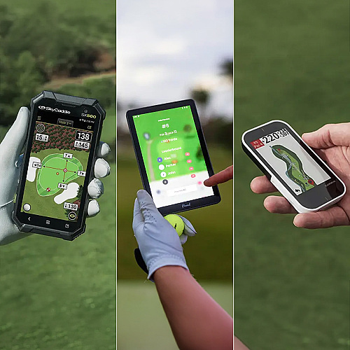 Pinned Golf Caddie vs. SkyCaddie Pro 5X vs. Garmin G80: How Much of the Course Can You See?