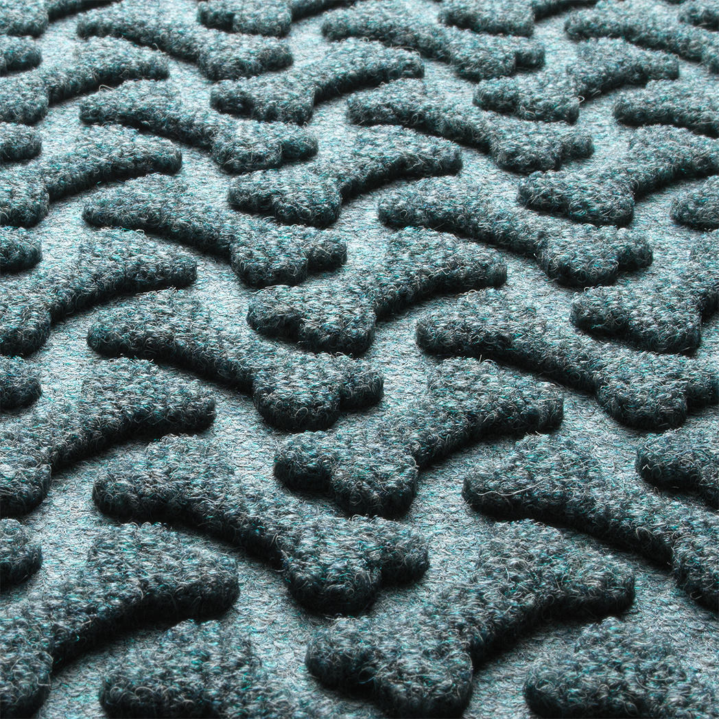 WaterHog Dog Bones Stair Treads Textured stair treads from WaterHog feature a pattern of dog bone shapes
